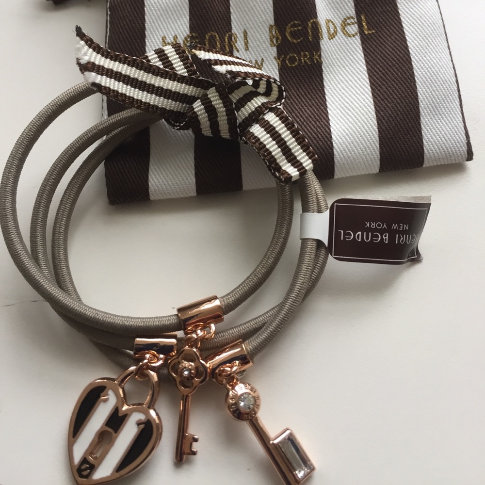 Henri Bendel Decorative Elastic Ponytail Holders